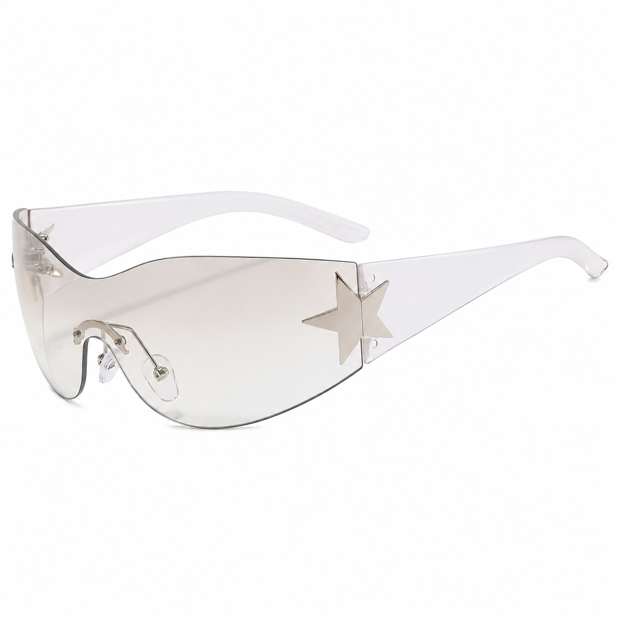 Star Wraparound Sunglasses