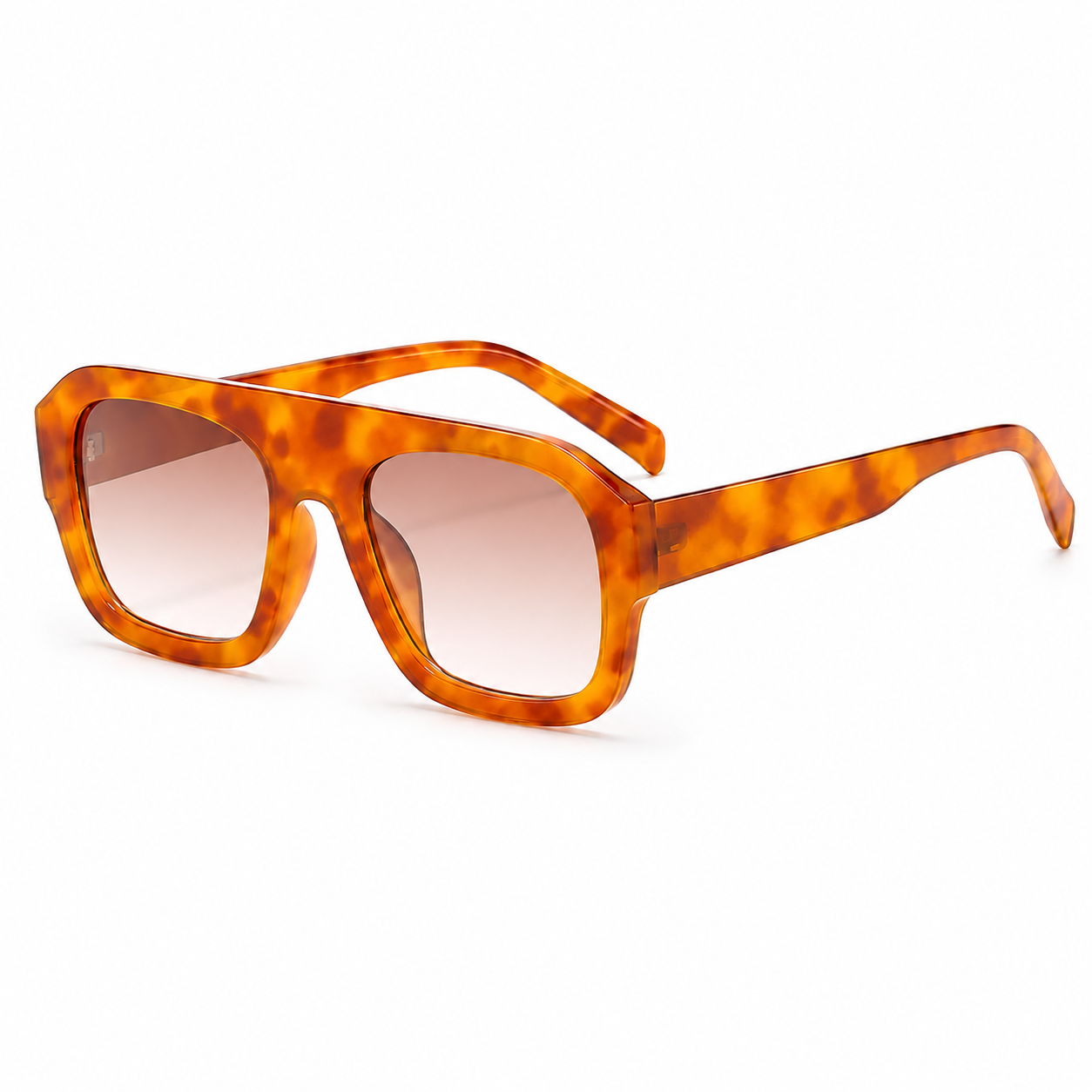 Retro Chunky Frame Sunglasses