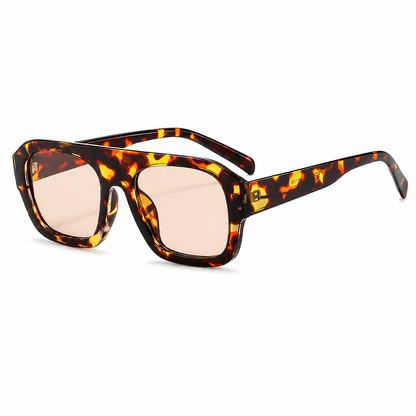 Retro Chunky Frame Sunglasses