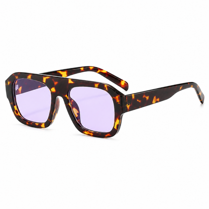 Retro Chunky Frame Sunglasses