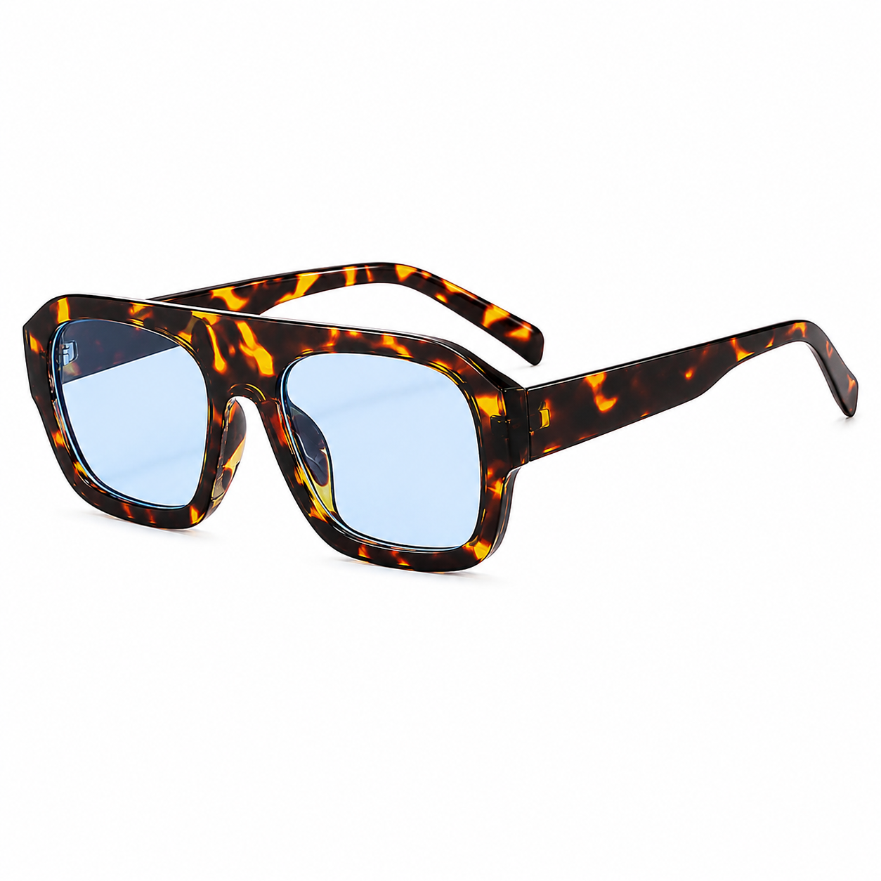 Retro Chunky Frame Sunglasses