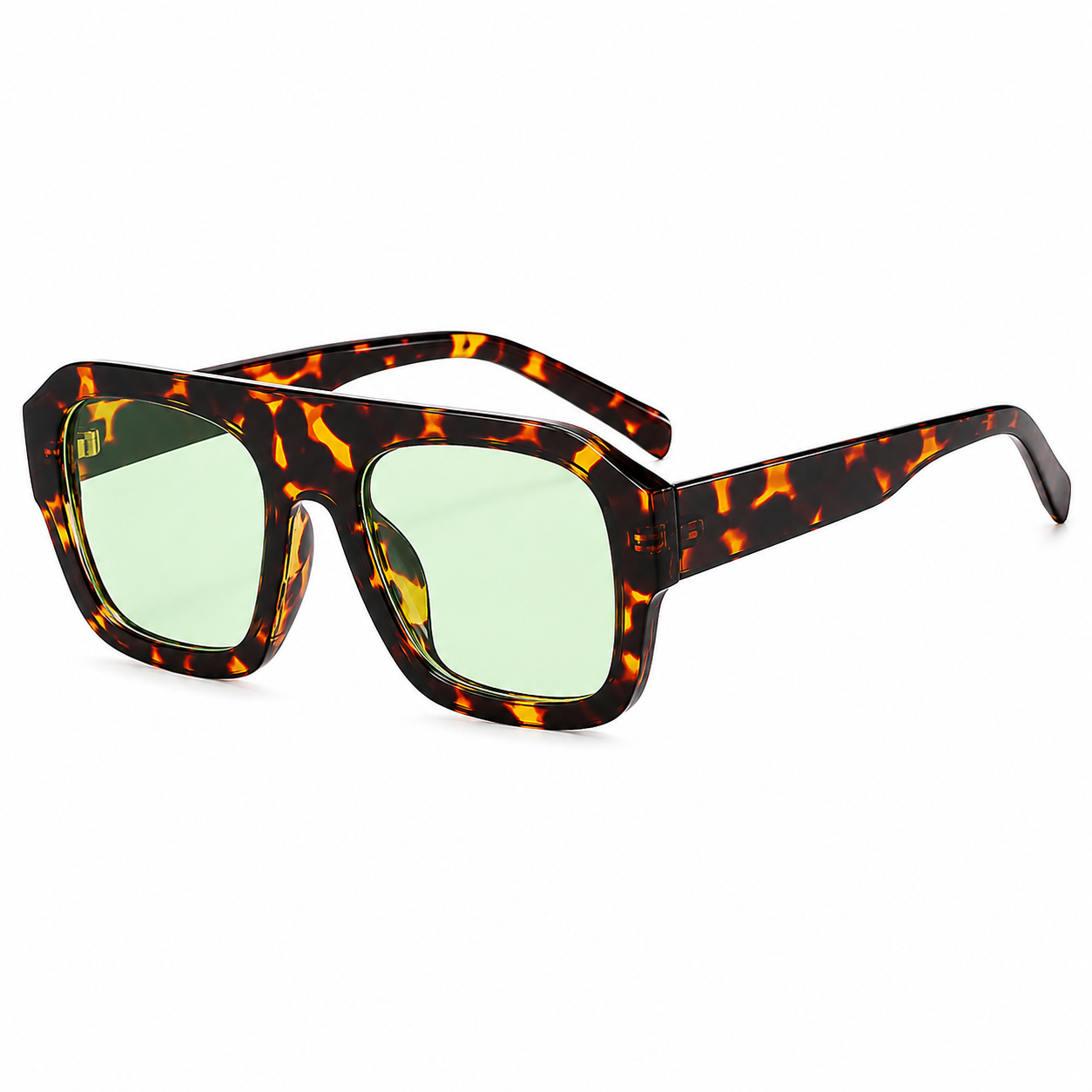 Retro Chunky Frame Sunglasses