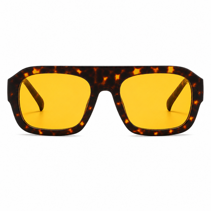 Retro Chunky Frame Sunglasses
