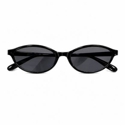 Oba Noir Oval Sunglasses
