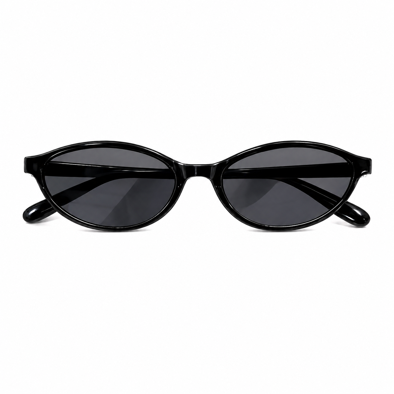 Oba Noir Oval Sunglasses