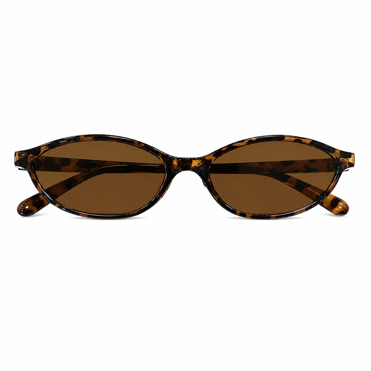 Oba Noir Oval Sunglasses