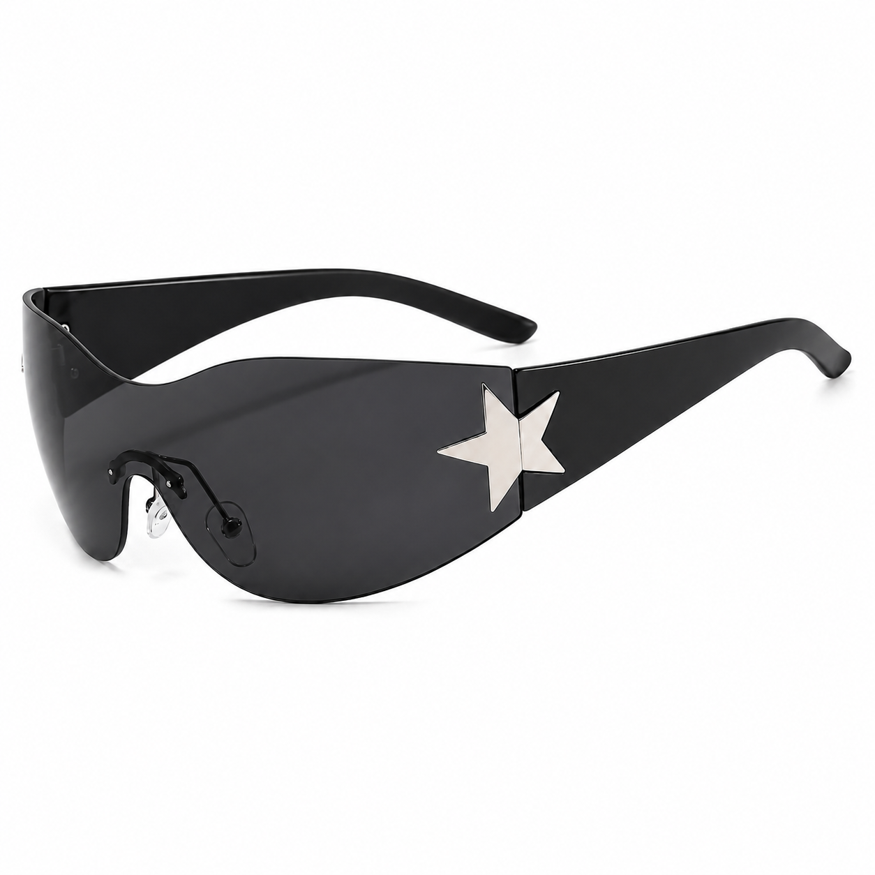 Star Wraparound Sunglasses