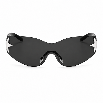 Star Wraparound Sunglasses